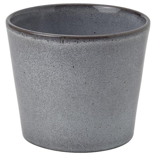 FJÄRILSBUSKE - Plant pot, in/outdoor/grey, 12 cm