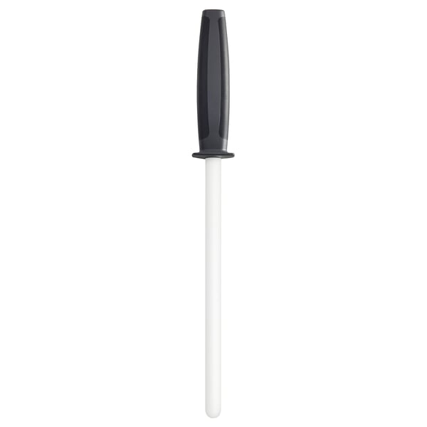 FLAKSA - Ceramic knife sharpener, dark grey,23 cm