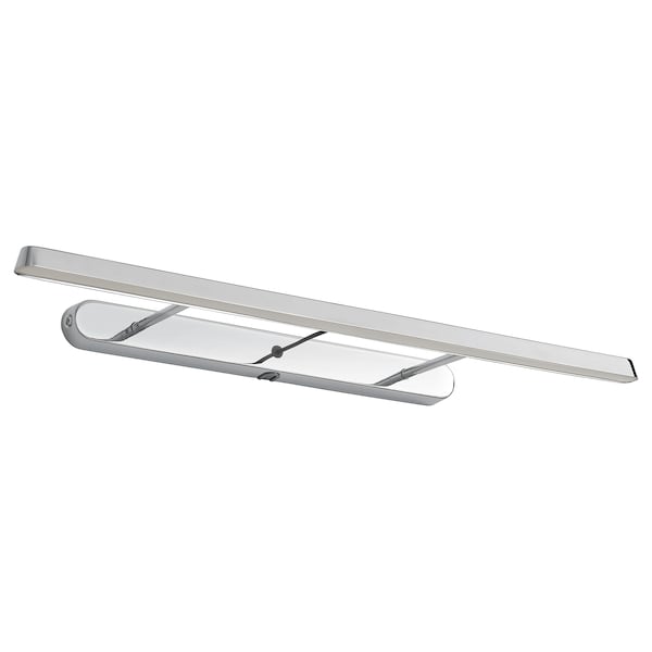 Ikea FLASKPOST - LED cabinet/wall light, chrome,56 cm