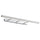 FLASKPOST - LED cabinet/wall light, chrome,56 cm
