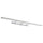 FLASKPOST - LED cabinet/wall lighting, chrome,82 cm