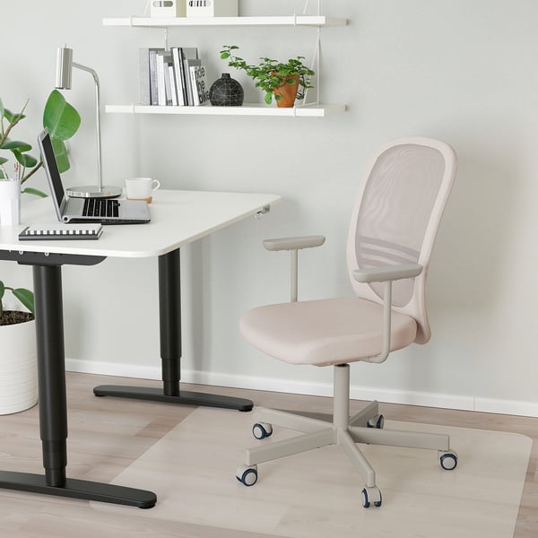 FLINTAN - FLINTAN Pair of armrests, beige