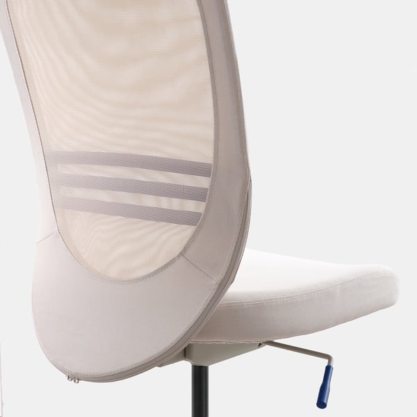 FLINTAN office chair, beige, 71x114x71 cm