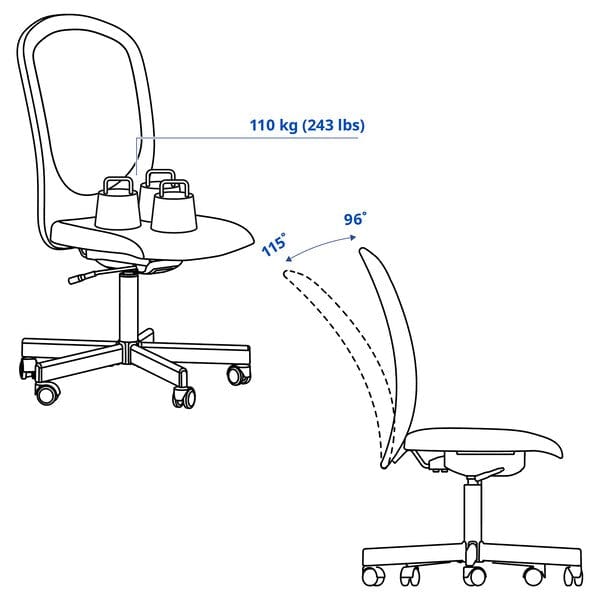 Ikea FLINTAN Office chair - beige ,