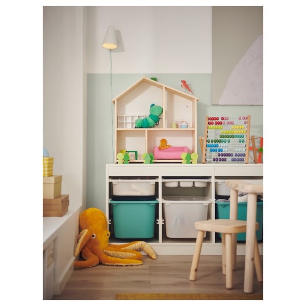 FLISAT doll’s house/wall shelf, 58x59x22 cm