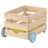 FLISAT toy storage with wheels, 38x43x29 cm