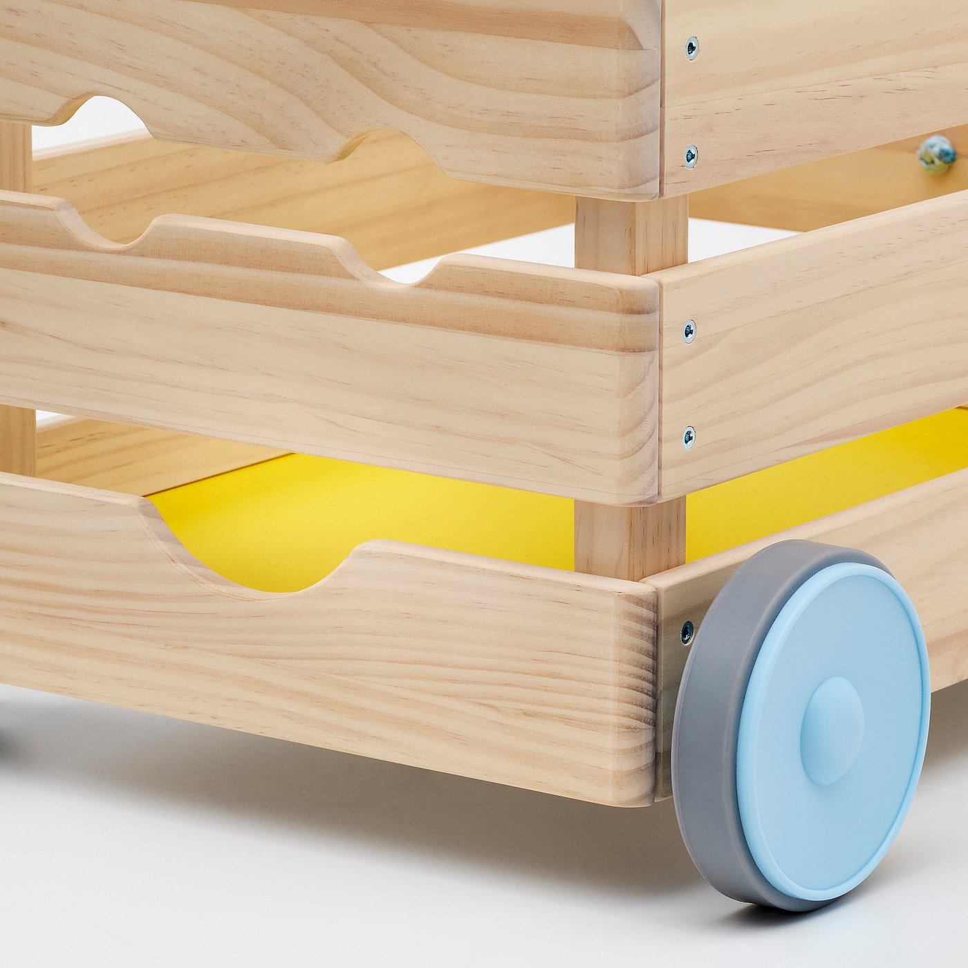 FLISAT toy storage with wheels, 38x43x29 cm