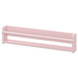 FLISAT wall storage, pale pink, 70x9x16 cm