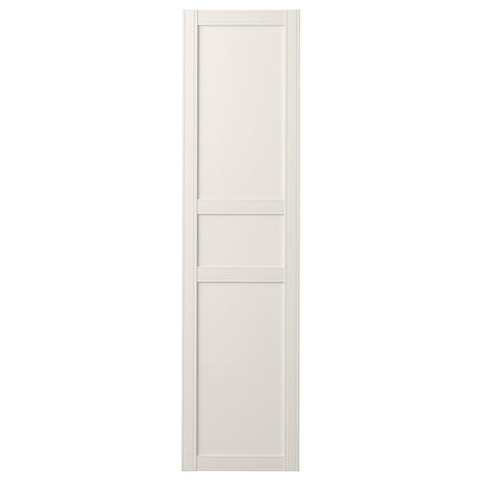 FLISBERGET door, off-white, 50x195 cm