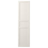 FLISBERGET door with hinges, off-white, 50x195 cm