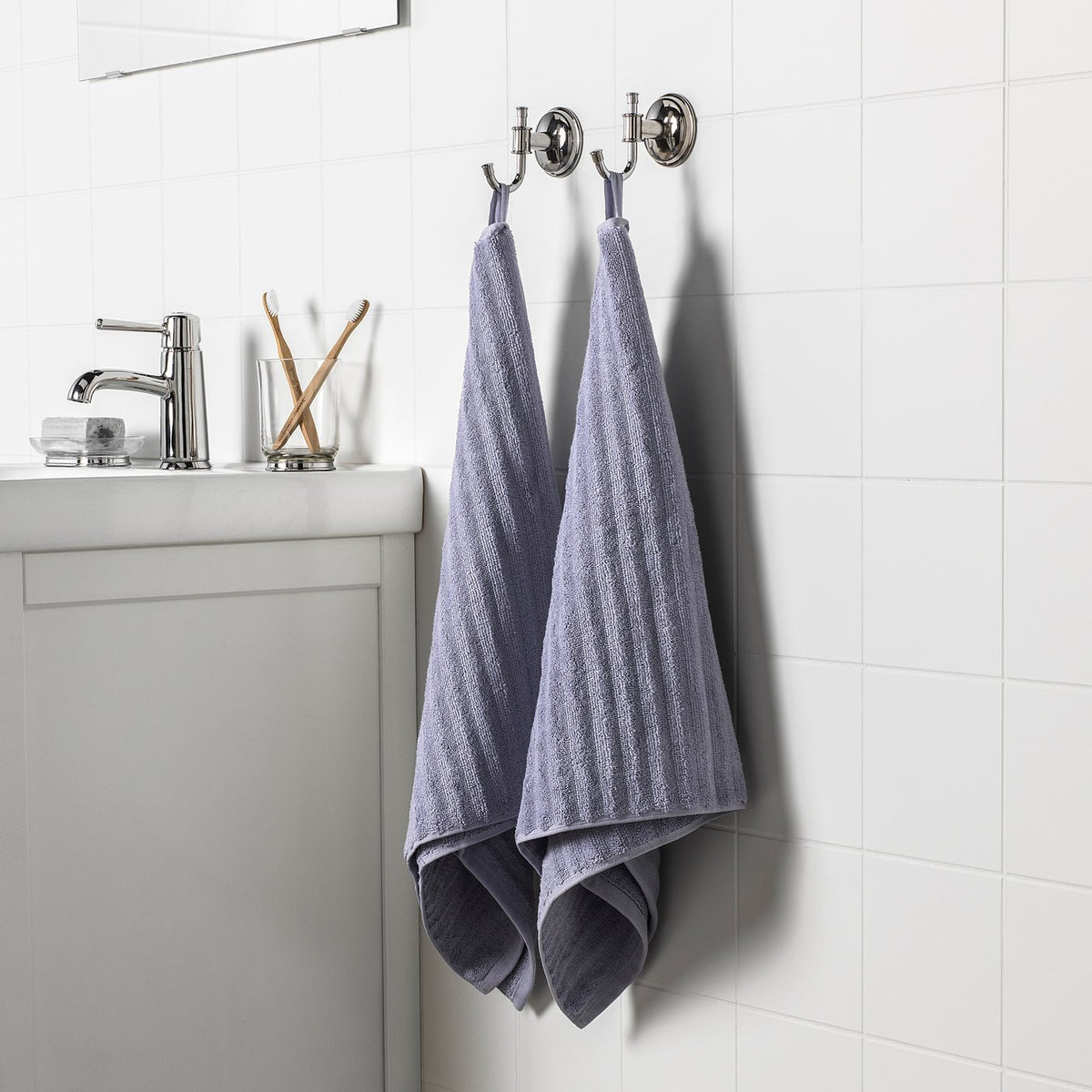 FLODALEN Towel, Lilac