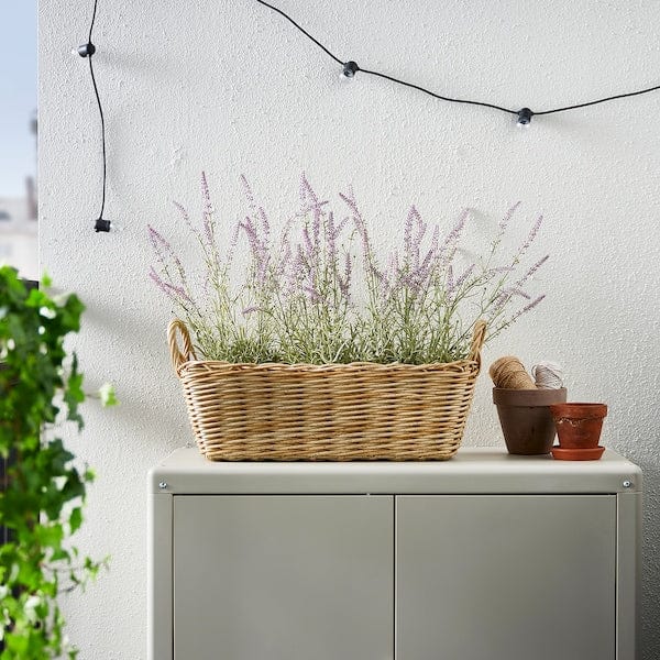 Ikea FLODBJÖRK - Planter, indoor/outdoor light dove gray,54x21 cm