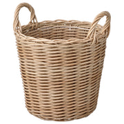 FLODBJÖRK plant pot, in/outdoor light grey-brown, 24 cm