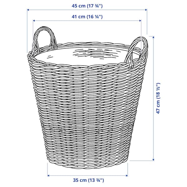 Ikea FLODBJÖRK - Planter holder, indoor/outdoor light dove gray,41 cm