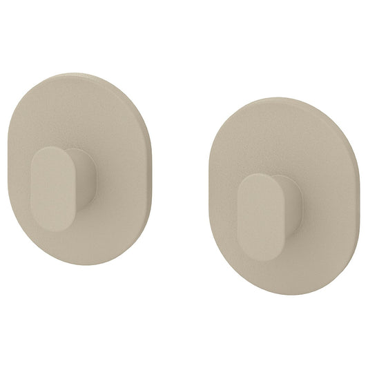FLORSJÖN hook, beige, 4.4x5.6x2.5 cm