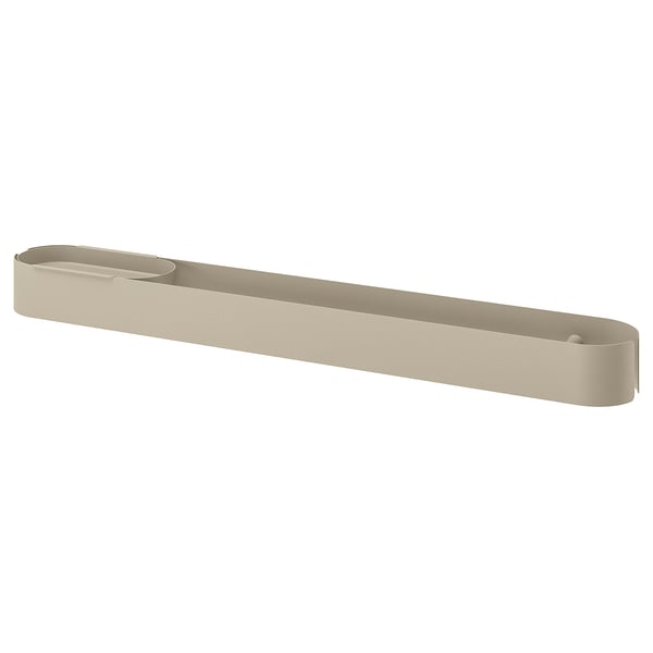 FLORSJÖN towel rack, beige, 62 cm