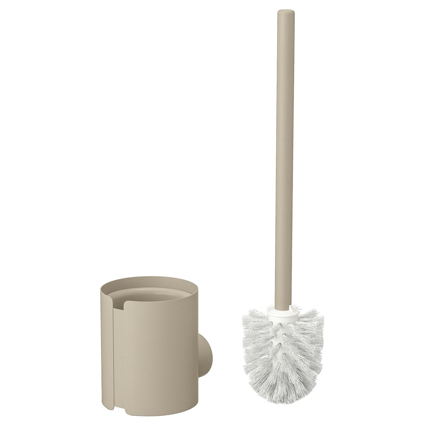 FLORSJÖN toilet brush, beige, 9 cm