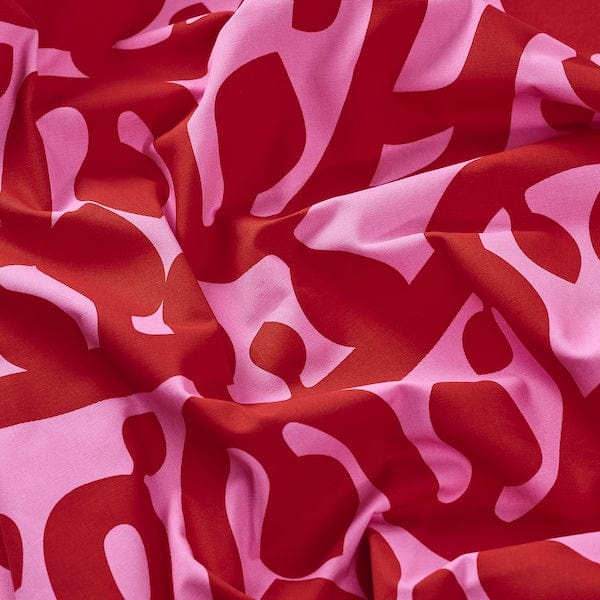 Ikea FLUGBLOMSTER - Pre-cut fabric, pink, 150x300 cm