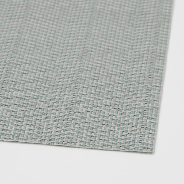 FLYGFISK place mat, light green, 38x30 cm