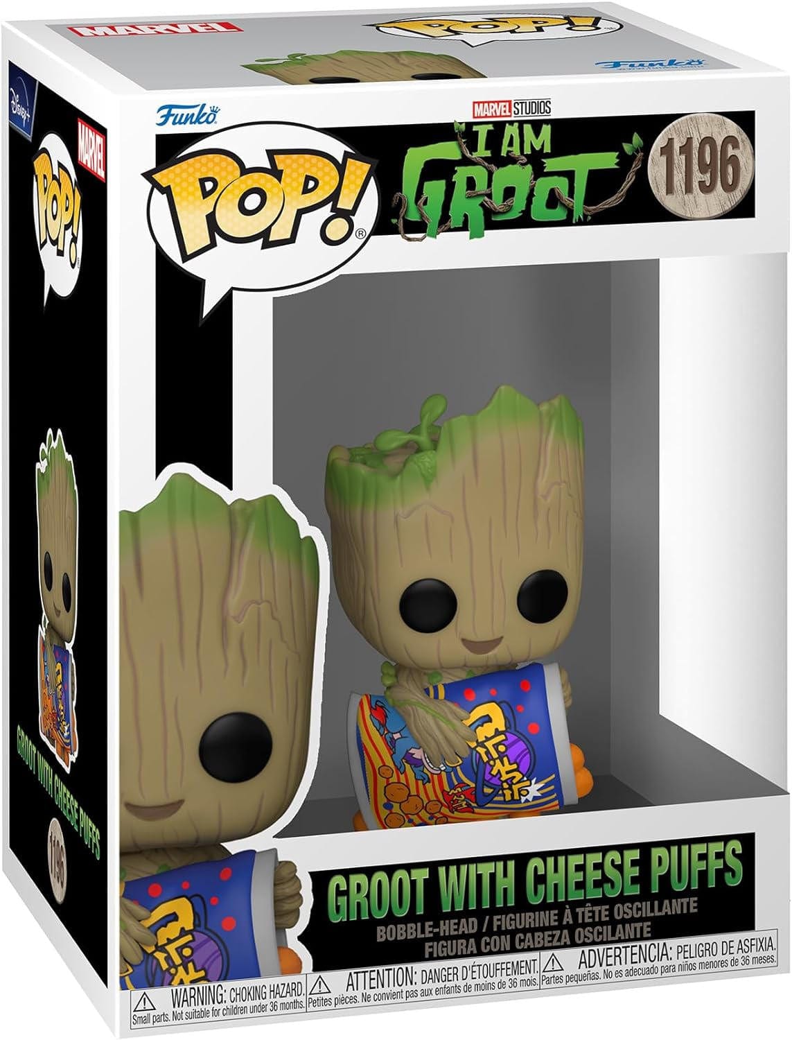 Toys POP! - I Am Groot: Groot w/Cheese Puffs