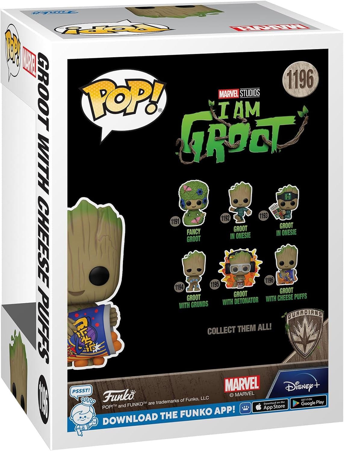 Toys POP! - I Am Groot: Groot w/Cheese Puffs