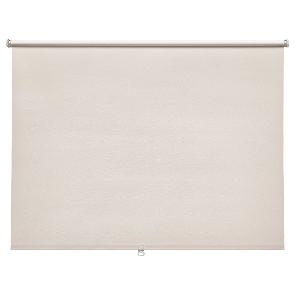 FÖNSTERBLAD - FÖNSTERBLAD Block-out roller blind, beige, 140x155 cm