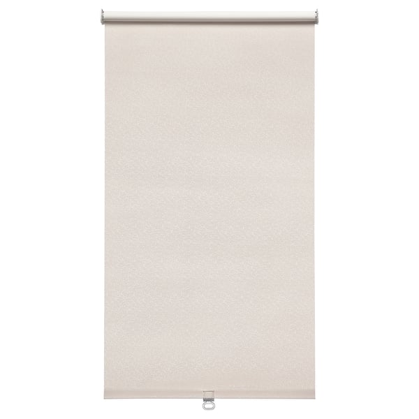 FÖNSTERBLAD - FÖNSTERBLAD Block-out roller blind, beige, 60x155 cm