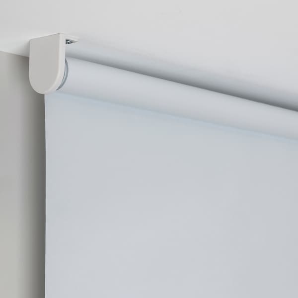 FÖNSTERBLAD - Block-out roller blind, white, 120x155 cm