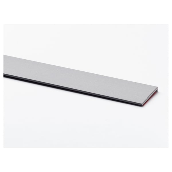 FÖRBÄTTRA - FÖRBÄTTRA Cover strip and fittings, stainless steel colour, 59.7x2.2 cm