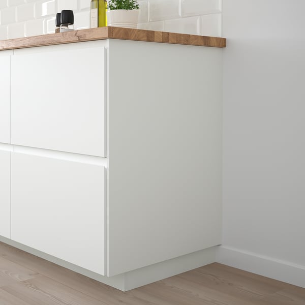 FÖRBÄTTRA cover panel, matt white, 39x240 cm