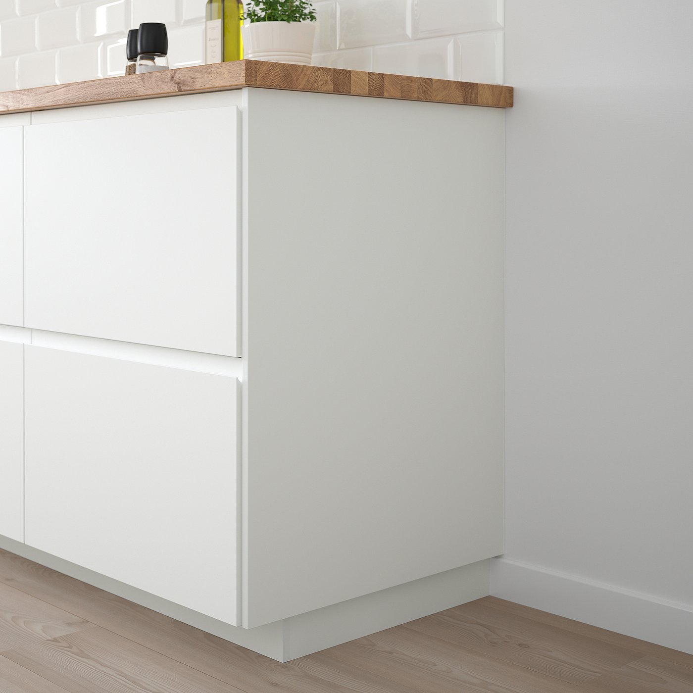 FÖRBÄTTRA cover panel, matt white, 39x81 cm