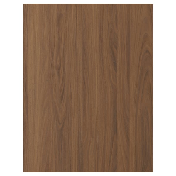 FÖRBÄTTRA cover panel, brown walnut effect, 62x80 cm