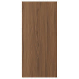FÖRBÄTTRA cover panel, brown walnut effect, 39x83 cm