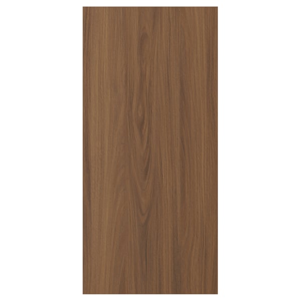 FÖRBÄTTRA cover panel, brown walnut effect, 39x83 cm