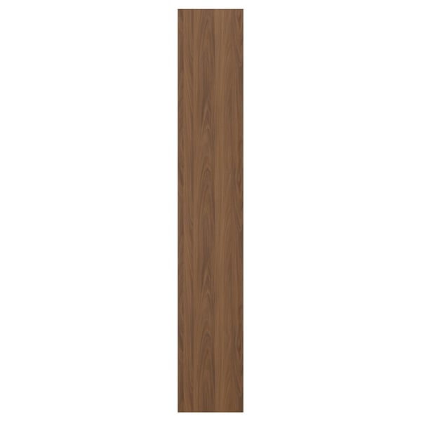 FÖRBÄTTRA cover panel, brown walnut effect, 39x240 cm