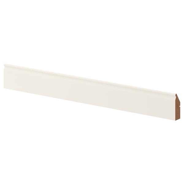 FÖRBÄTTRA decorative plinth for dishwasher, off-white, 66x8 cm