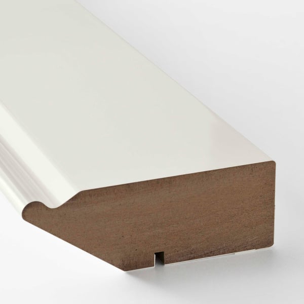 FÖRBÄTTRA decorative plinth for dishwasher, off-white, 66x8 cm