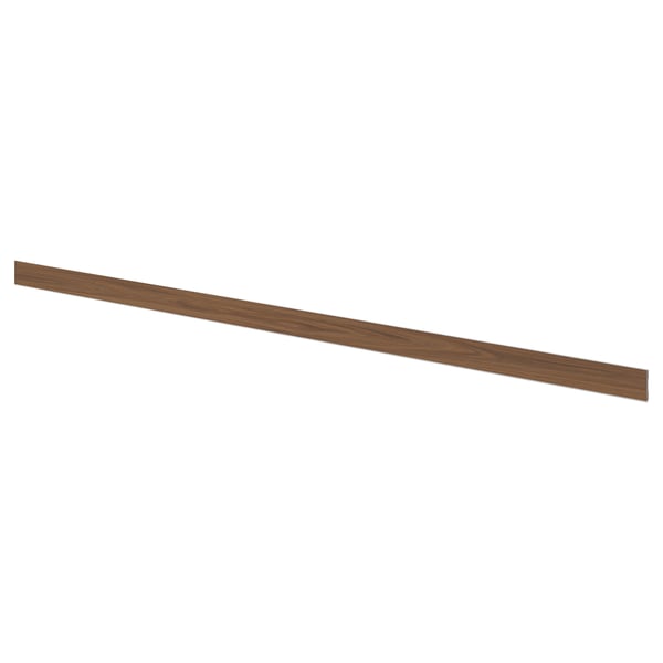 FÖRBÄTTRA plinth, brown walnut effect, 220x8 cm