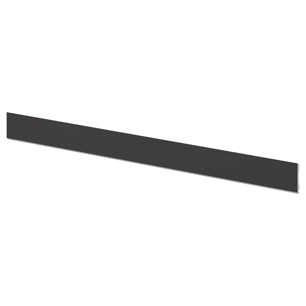 FÖRBÄTTRA plinth, matt anthracite, 220x8 cm