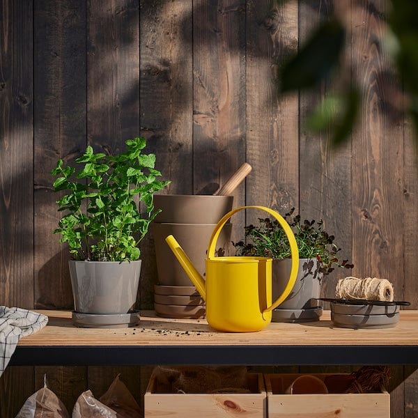 Ikea FÖRENLIG - Watering can, in/outdoor/yellow, 1.5 l