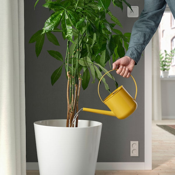 FÖRENLIG - Watering can, in/outdoor/yellow, 1.5 l