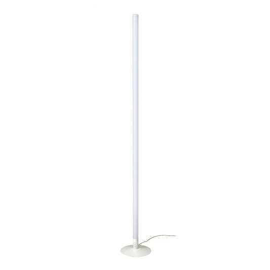 FÖRLIG LED floor/wall lamp, white/adjustable colour, 132 cm