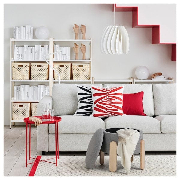 Ikea FÖRLUNDA - Ottoman, with storage/Tonerud grey