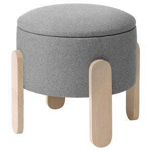 Ikea FÖRLUNDA - Ottoman, with storage/Tonerud grey