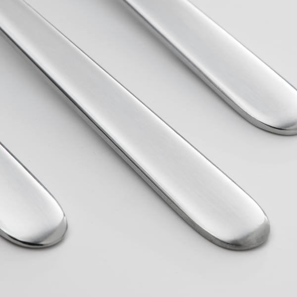 FÖRNUFT teaspoon, stainless steel, 14 cm, 4 pack