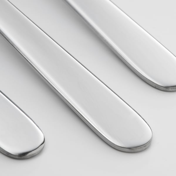 FÖRNUFT fork, stainless steel, 19 cm, 4 pack