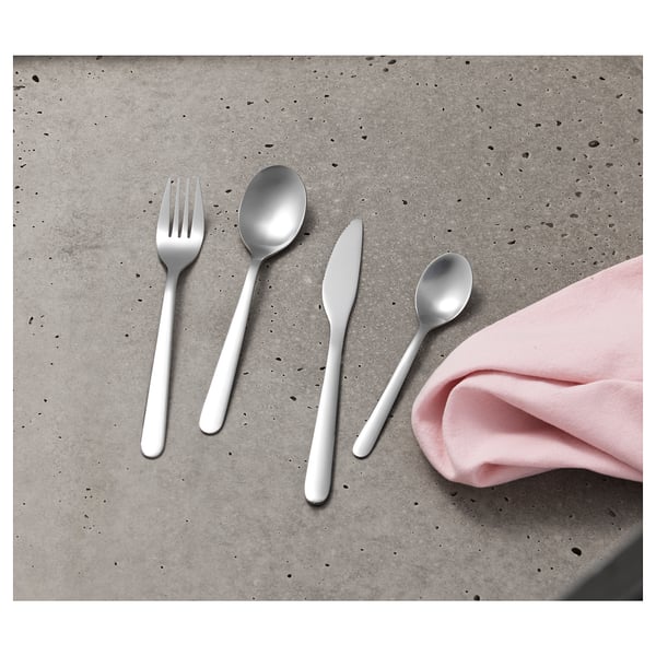 FÖRNUFT - FÖRNUFT 24-piece cutlery set, stainless steel