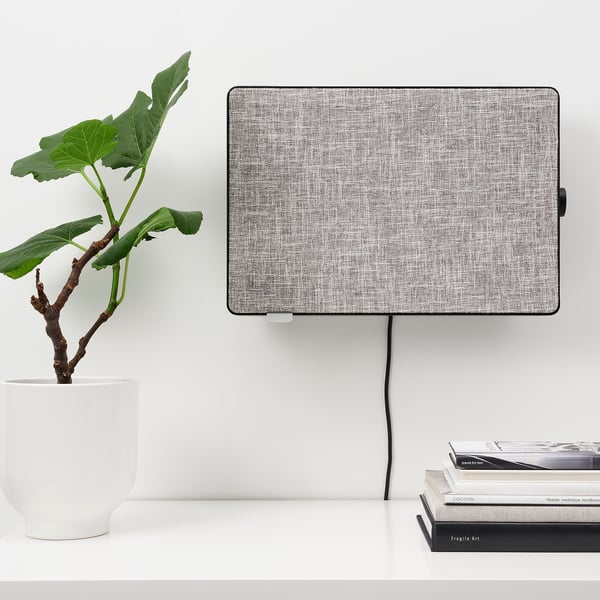 FÖRNUFTIG air purifier/additional gas filter, black
