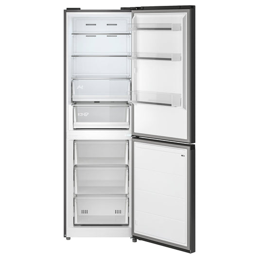 FÖRTOFT fridge/freezer, IKEA 500 stainless steel colour, 216/118 l