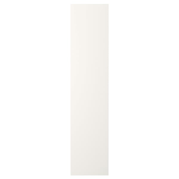 FONNES door with hinges, white, 40x180 cm